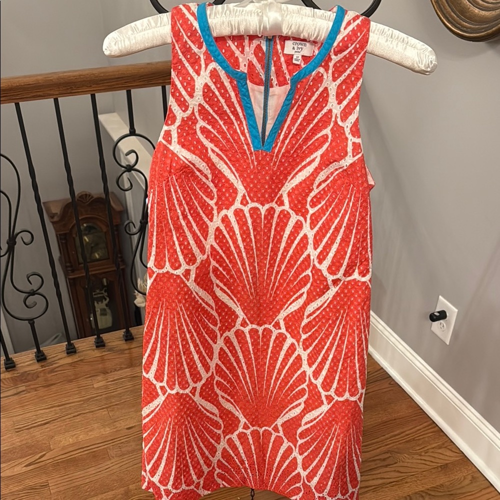 Vibrant Shell Pattern Dress - Picture 4 of 4